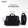 Genuine Leather Expandable Laptop Bag for Men with Adjustable Strap - Fits Upto 15.6" Laptop/MacBook- 1 Year Warranty