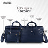 Laptop Bag for Men - Genuine Leather - Fits Upto 15.6 Inch Laptop