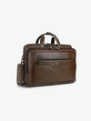 Laptop Bag for Men - Genuine Leather - Fits Upto 15.6 Inch Laptop