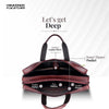 Laptop Messenger Bag For Men - Ideal for Office and Travel - Fits 14-15.6 inch Laptop - 1 Year Warranty