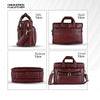 Laptop Messenger Bag For Men - Ideal for Office and Travel - Fits 14-15.6 inch Laptop - 1 Year Warranty