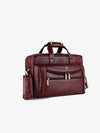 Laptop Messenger Bag For Men - Ideal for Office and Travel - Fits 14-15.6 inch Laptop - 1 Year Warranty