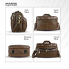 Laptop Messenger Bag For Men - Ideal for Office and Travel - Fits 14-15.6 inch Laptop - 1 Year Warranty