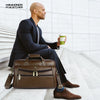 Laptop Messenger Bag For Men - Ideal for Office and Travel - Fits 14-15.6 inch Laptop - 1 Year Warranty