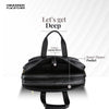 Leather Office Laptop Bags For Mens - Fits Up to 15.6-inch Laptop/MacBook - 1 Year Warranty Included