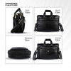 Leather Office Laptop Bags For Mens - Fits Up to 15.6-inch Laptop/MacBook - 1 Year Warranty Included