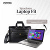 Leather Office Laptop Bags For Mens - Fits Up to 15.6-inch Laptop/MacBook - 1 Year Warranty Included