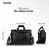 Leather Office Laptop Bags For Mens - Fits Up to 15.6-inch Laptop/MacBook - 1 Year Warranty Included