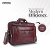 Leather office side bag For Laptop - Laptop Bag for 14-15.6 Inch Laptop/MacBook - 1 Year Warranty
