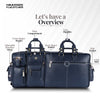 Premium Laptop Bag for Men - Office & Regulars Use - Genuine Leather - Fits for 14-15.6 Inch Laptops