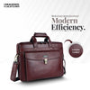 Genuine Leather Laptop Messenger Bag For Men - It Comes With 1 Year Warranty