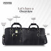 Leather Luxury Laptop Bag For Men With Adjustable & Removable Shoulder Strap
