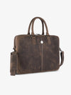 Genuine Leather Office Bag for Men, 15.6 Inch Laptop Bag, 1 Year Warranty