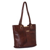 Genuine Leather Handbag Mid Cut image 7