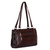 Genuine Leather Handbag 6 compartment image 1
