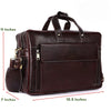 Genuine Leather Laptop Bag for daily use 15"5inch image 1