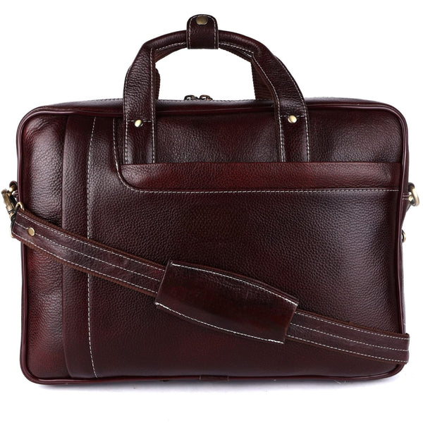 Genuine Leather Laptop Bag for daily use 15"5inch image 0