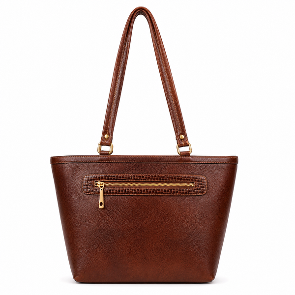 Natural Leather Tote Bag image 2
