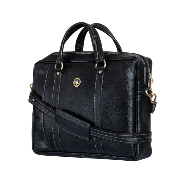Genuine Leather 15 inch Full Grain Natural Leather Laptop Bag image 10