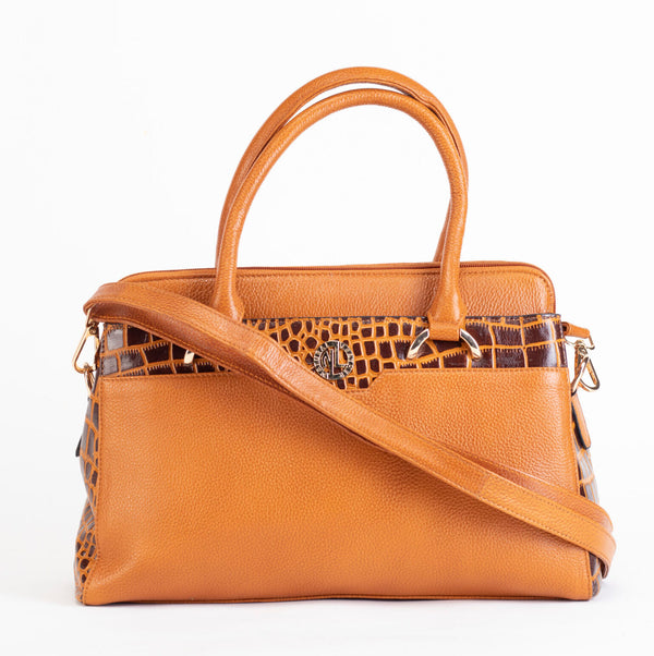 Genuine Leather Handbag ALB image 3