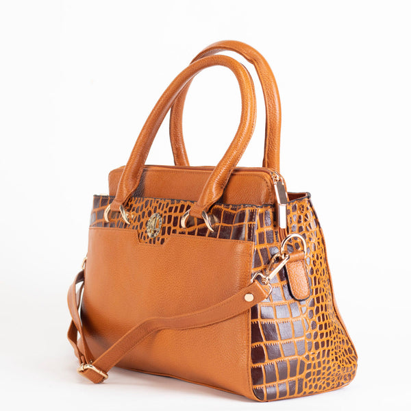 Genuine Leather Handbag ALB image 2