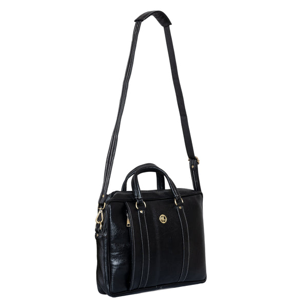 Genuine Leather 15 inch Full Grain Natural Leather Laptop Bag image 9
