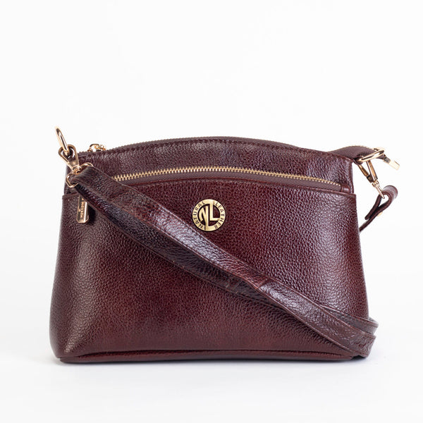 Natural Leather Metal Sling image 1