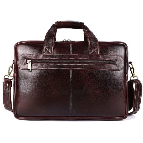 Genuine Leather Laptop Bag for daily use 15"5inch image 0