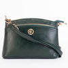 Natural Leather Metal Sling - Green image