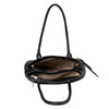 Genuine Leather Handbag Metal chain BG image 5