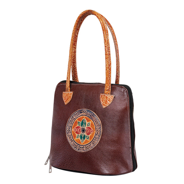 Shantiniketan Genuine Leather Batua image 2