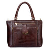 Natural Leather Ladies Handbag 112 New - Brown image