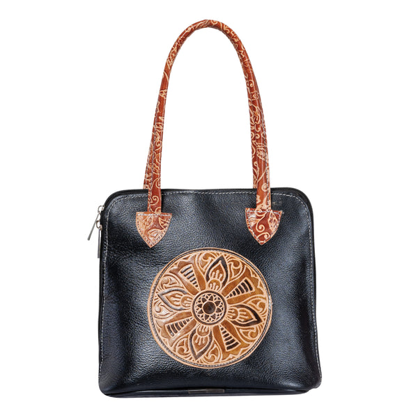 Shantiniketan Genuine Leather Batua image 5