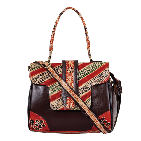 Shantiniketan Flap Handbag image 10