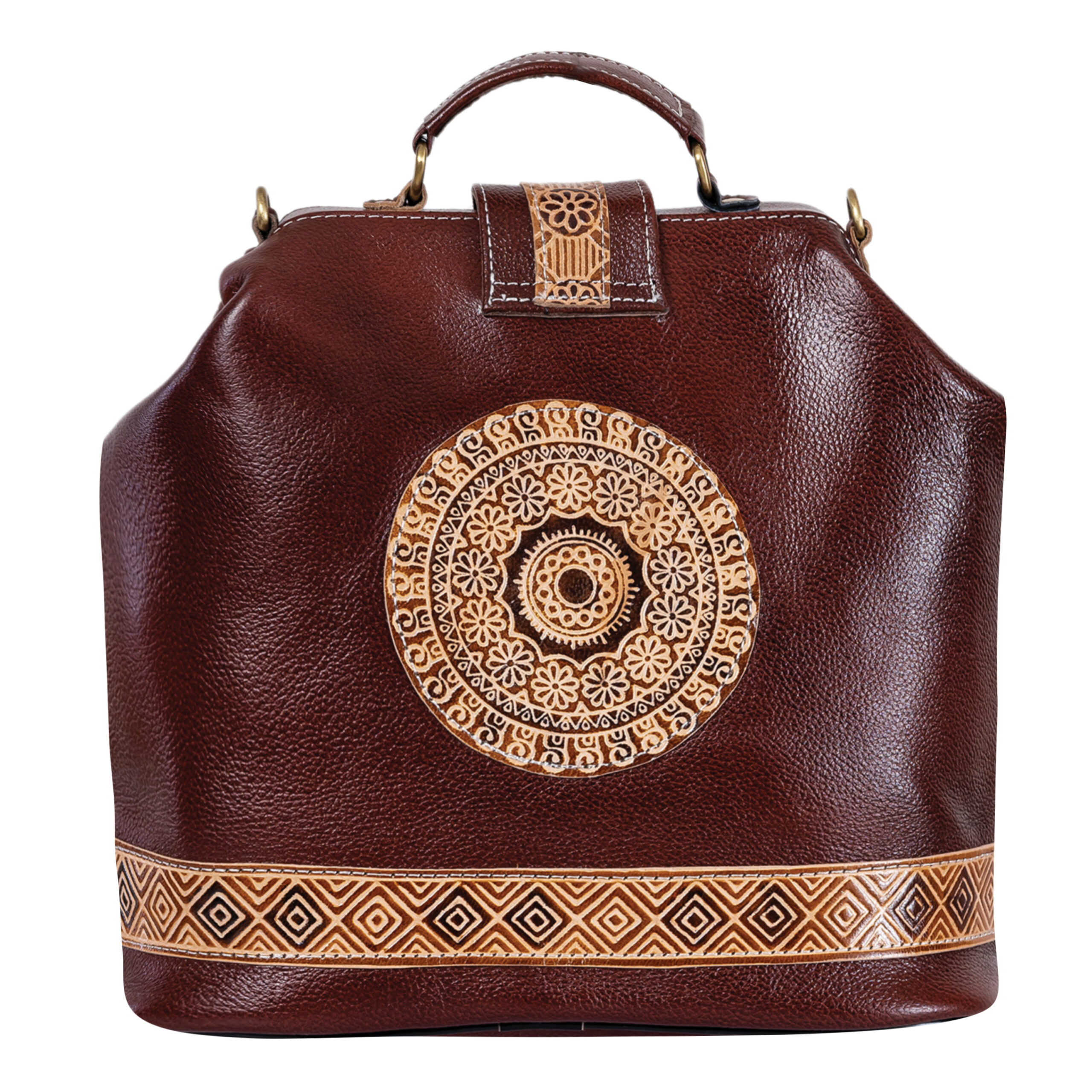 Shantiniketan Printed Leather